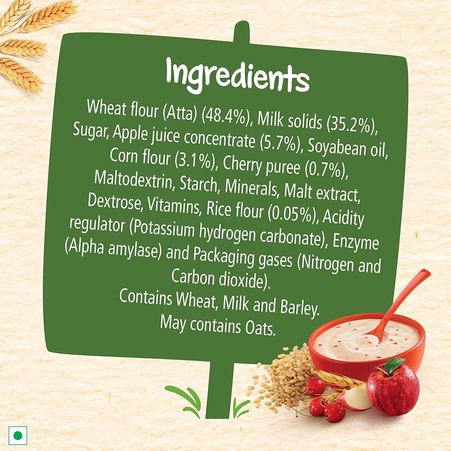 CERELAC WHEAT APPLE CHERRY STAGE 2 (NESTLE)