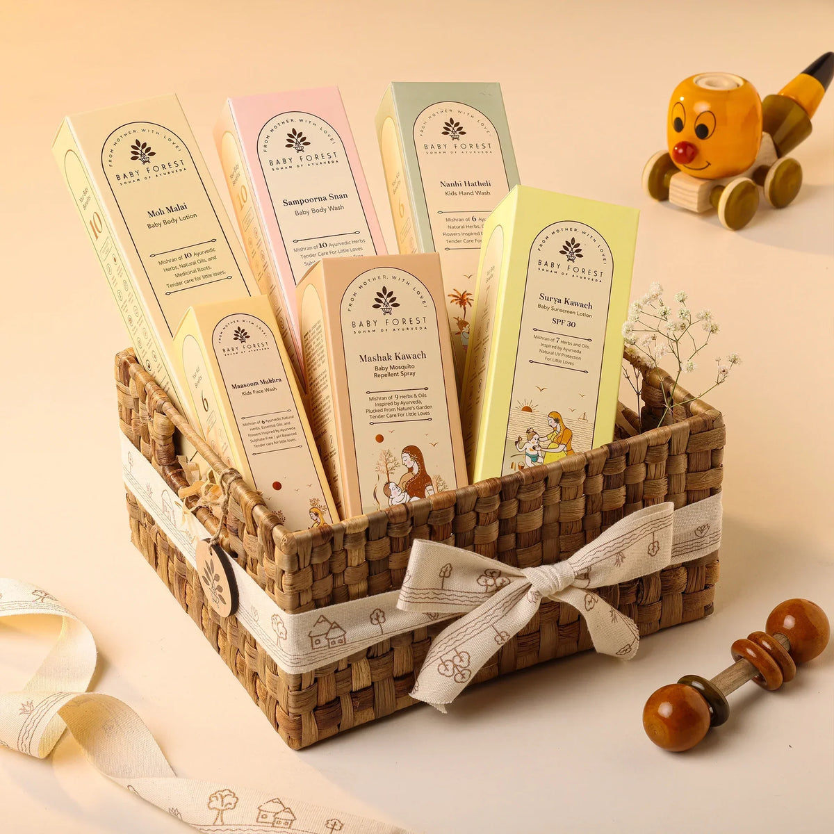 Sneh Uphar Baby Gift Basket- Kids Basket