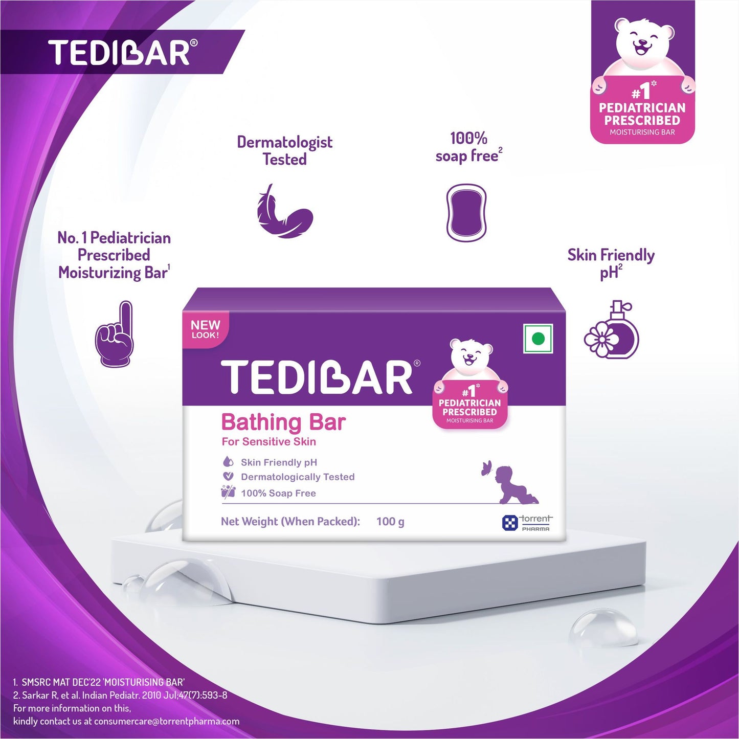 Tedibar Bathing bar 100g