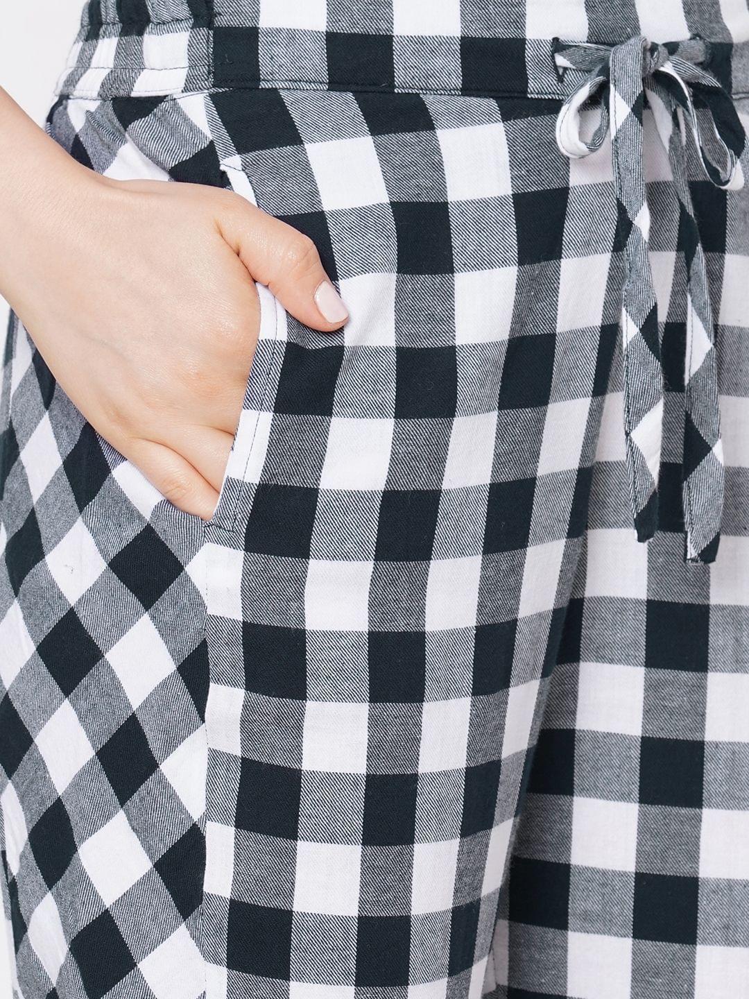 Mystere Paris Classic Checked Pyjamas