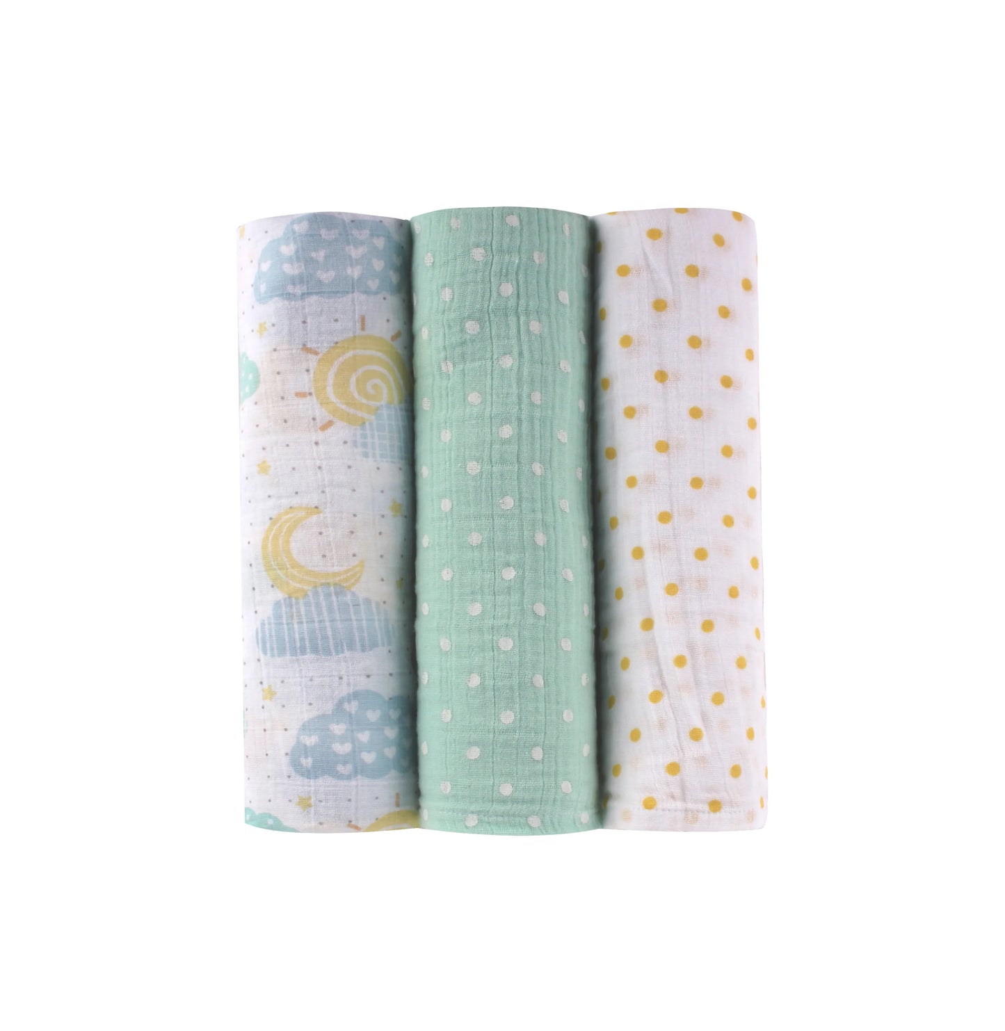 Abracadabra Swaddles (Set of 3) - Lost in Clouds Pack of 3