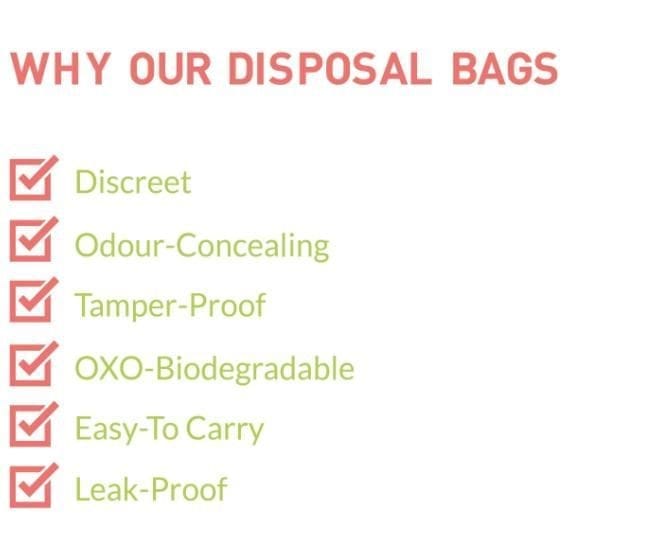 Sirona Sanitary and Diapers Disposal Bag by 45 Bags