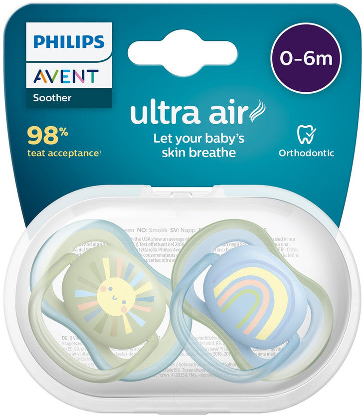 STHR AIR 0-6M BOY DECO PINEAPPLE/PARROT X2 [SCF085/12] [PHILIPS]