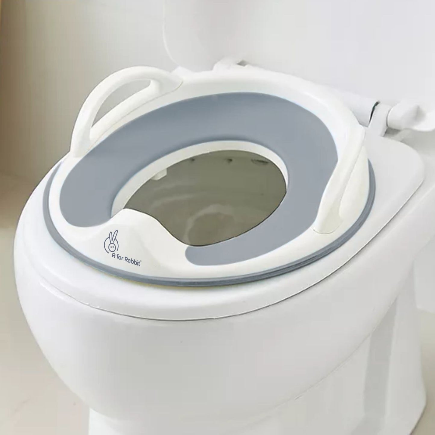 R for Rabbit Minimo Toilet Seats Happy And Comfy Potty Training Seat For Baby Grey