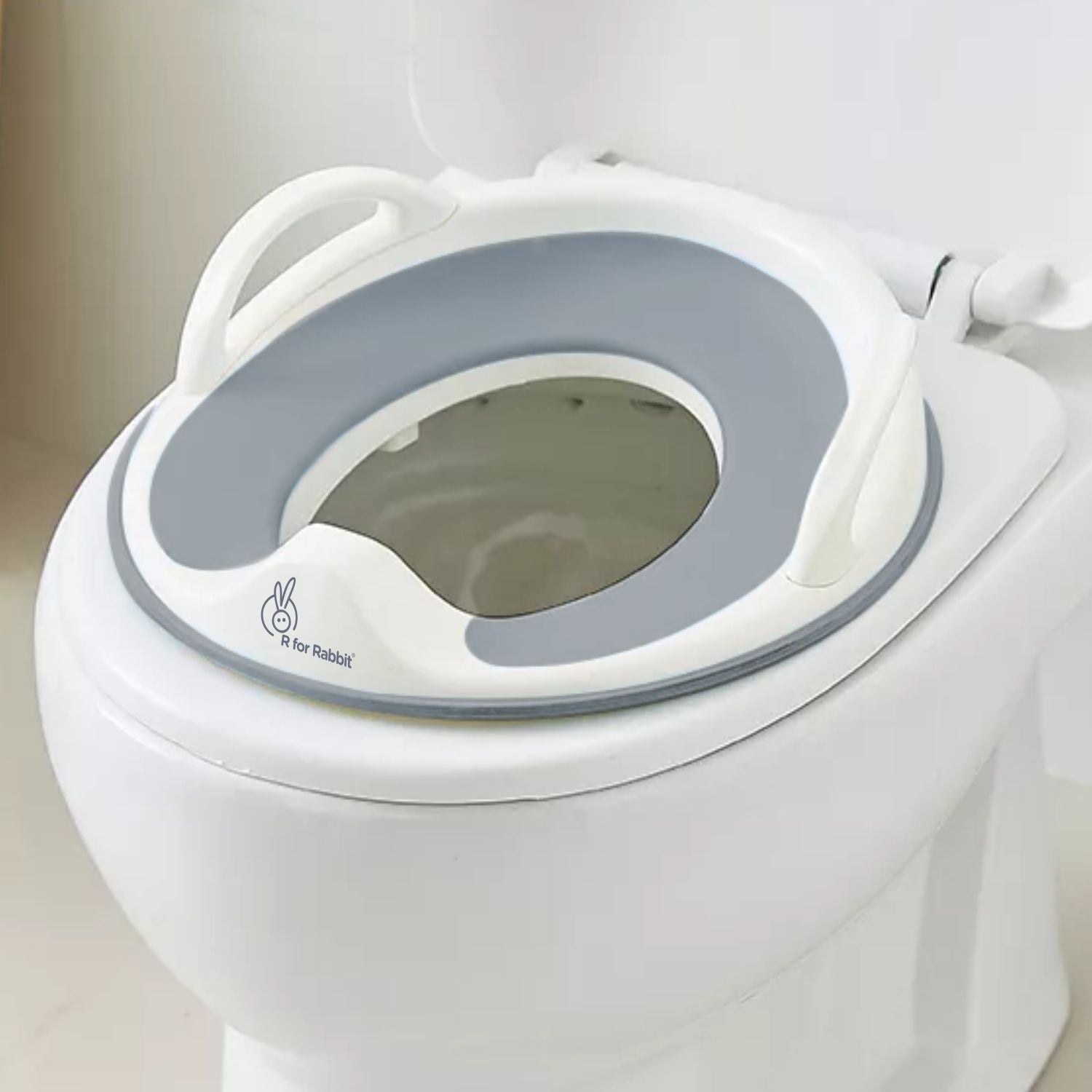 R for Rabbit Minimo Toilet Seats Happy And Comfy Potty Training Seat For Baby Grey