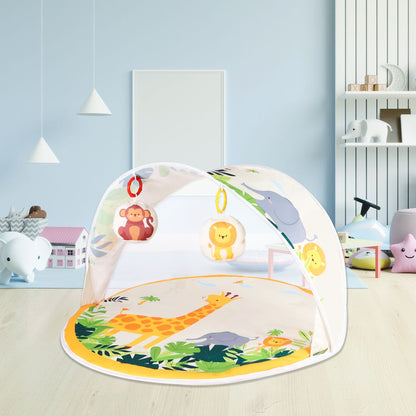 R for Rabbit First Play Safari Play Gym For Kids Orange