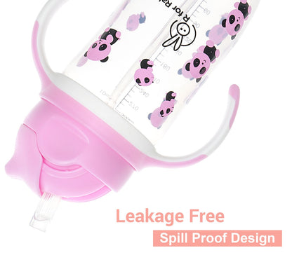 R for Rabbit Bubble Baby Sipper Bottle BPA Free Poly Propylene Material Purple