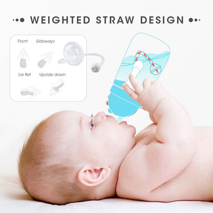R for Rabbit Premium Baloo Baby Straw Sipper Bottle 300 ML Blue