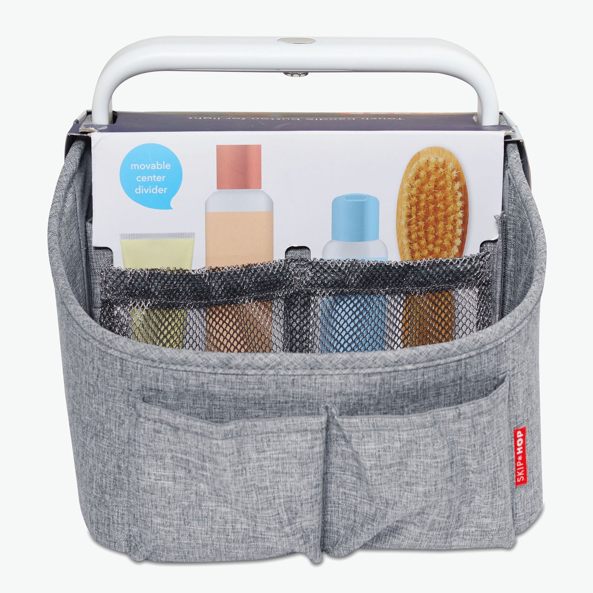 Skip Hop Light Up Diaper Caddy, Grey, 1 Count (Pack of 1) (304300)