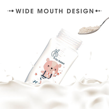 R for Rabbit Premium Baloo Baby Straw Sipper Bottle 300 ML Pink