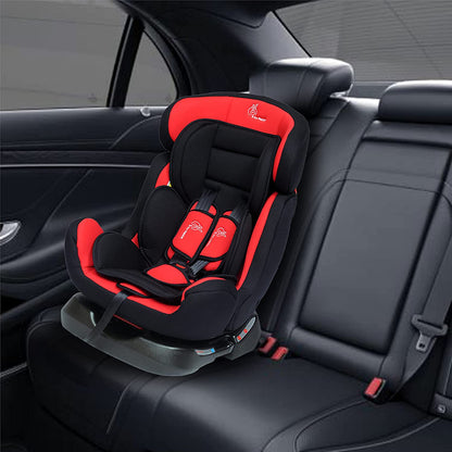 R for Rabbit Jack N Jill Grand Baby Car Seat For 0 To 7 Years Red