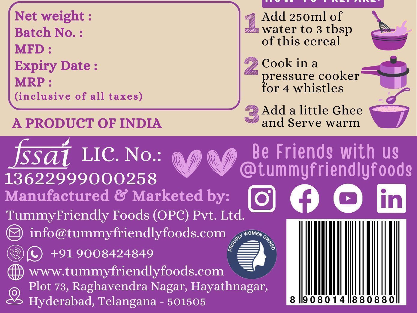 Tummy Friendly Foods Foxtail Millet