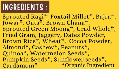 Tummy Friendly Foods Health Mix Chocolate Jaggery