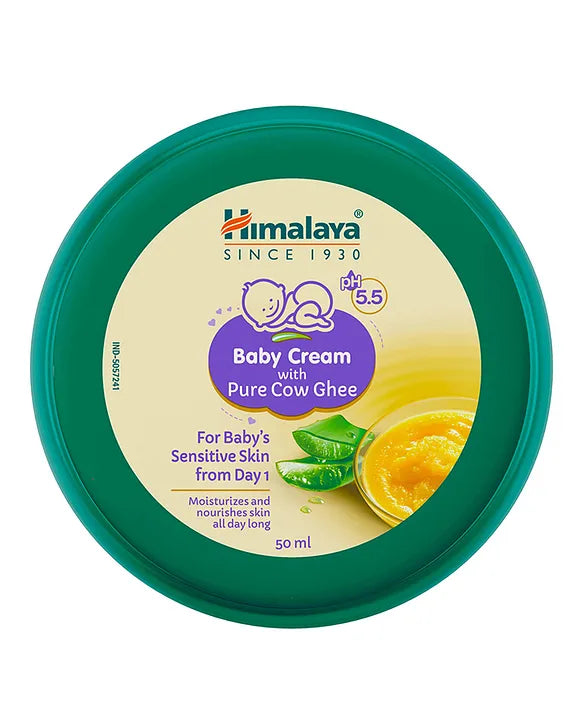 Himalaya BABY CREAM WITH PURE COW GHEE, 50ML