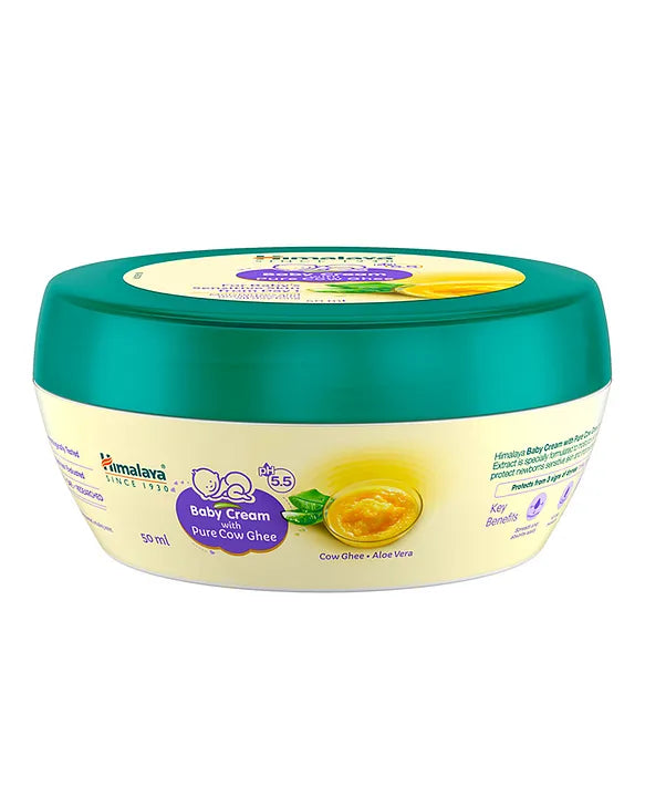 Himalaya BABY CREAM WITH PURE COW GHEE, 50ML