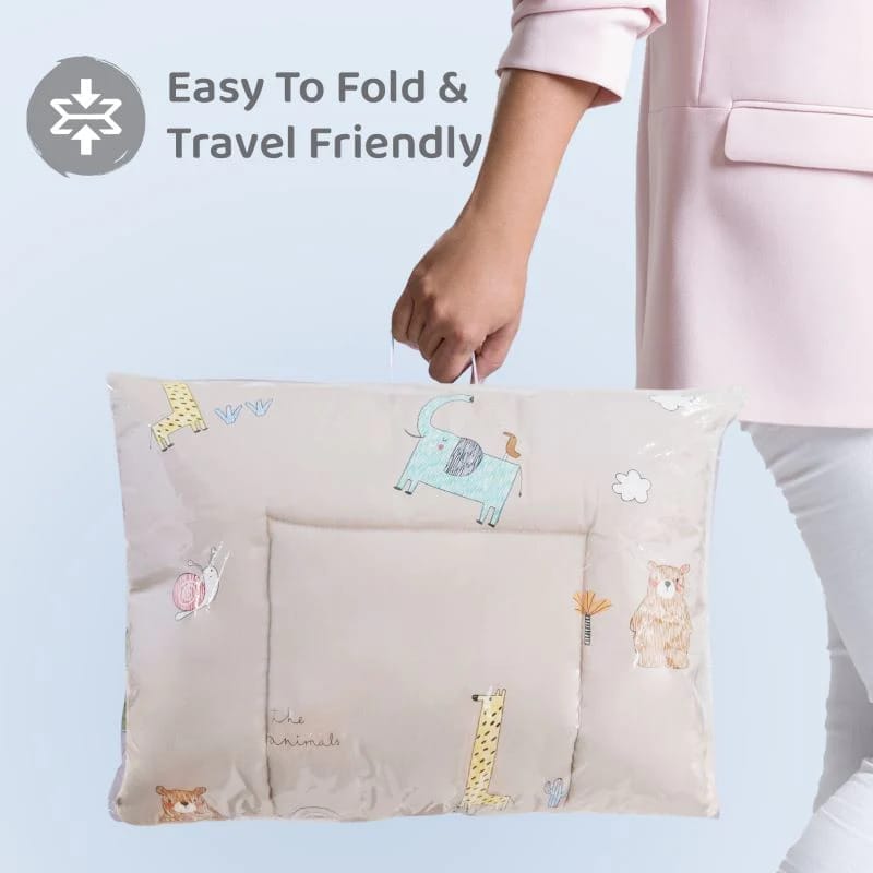 R for Rabbit Snuggy Cozy Baby Bedding With Blanket & Pillow And Odour Free Tan Brown
