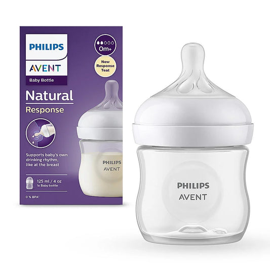 BOTTLE NATURAL 3.0 4OZ/125ml INDIA SINGLE PACK [SCY900/01] [PHILIPS]