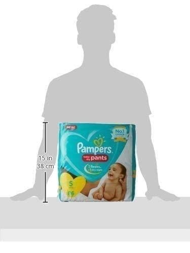 PAMPERS All round protection Small 3-8KG 86'S