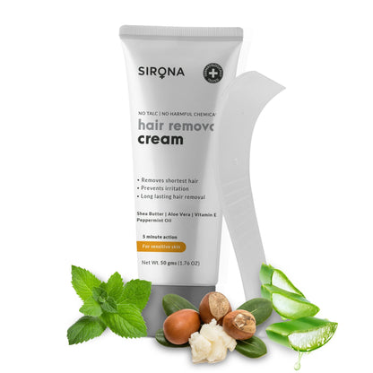 Sirona Sensitive Skin with Aloevera, Vitamin E & Shea Butter - 50 gm