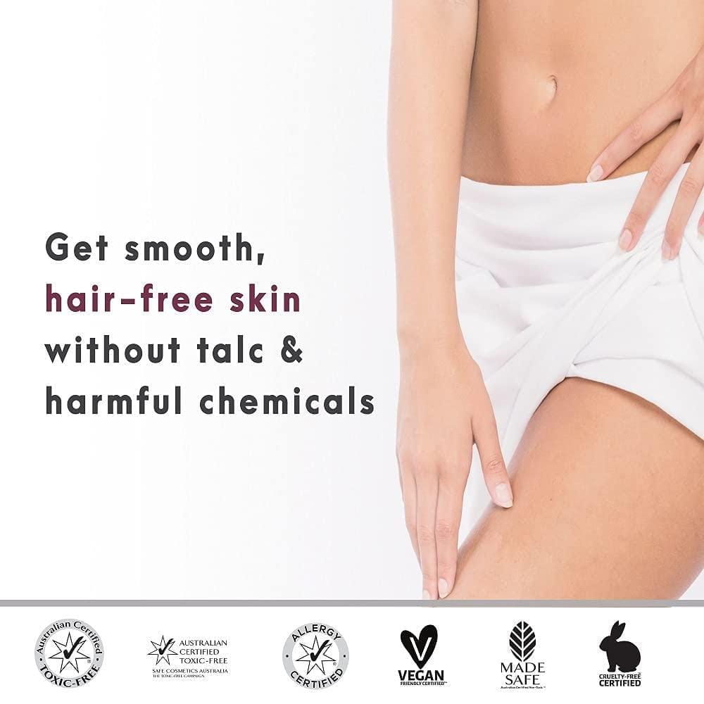 Sirona Hair Removal Cream - 50 gms for Arms, Legs, Bikini Line & Underarm with No TALC