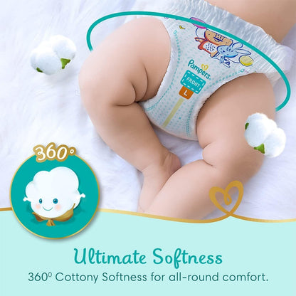 Pampers Premium Care Pants, Small size baby diapers, 46 Count(4-8 Kg)