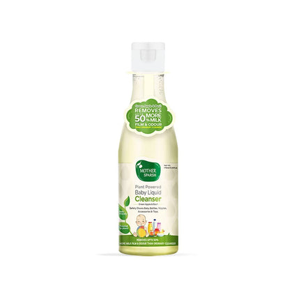Mother Sparsh Natural Baby Bottle Liquid Cleanser 175 ml