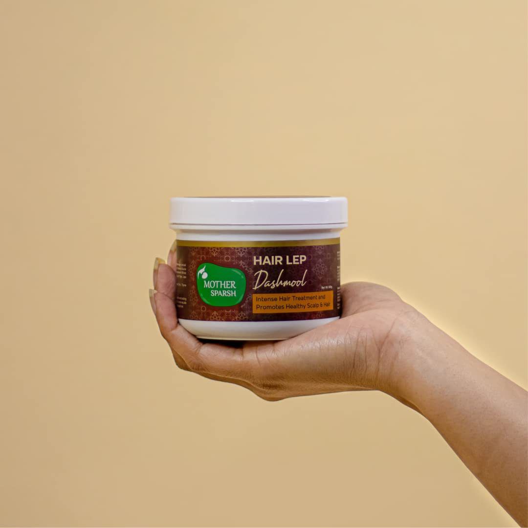 Mother Sparsh Dashmool Hair Lep Powder Pre Shampoo 60 gm