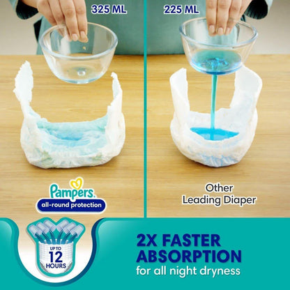 Pampers All round Protection Pants, New Born baby (XS) 86 Count(Upto 5 Kg)
