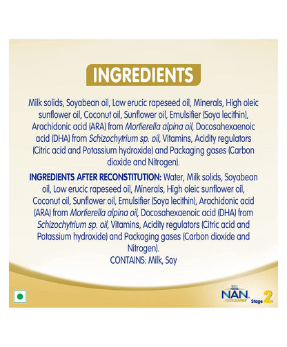 Nestle Nan Excellapro 2 Follow-Up Formula Powder (400 G)
