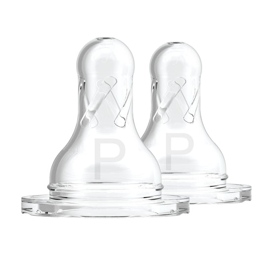 Dr. Brown's Preemie Flow Silicone Narrow Nipple, 2-Pack