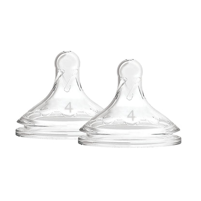 Dr. Brown's Options+ Wide-Neck Baby Bottle Nipple (Level 4)