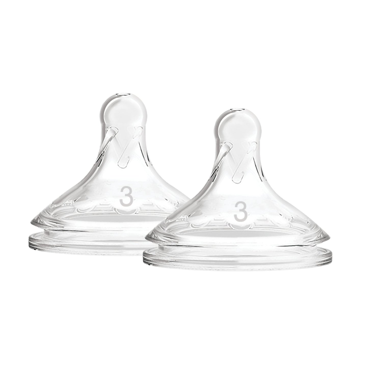 Dr. Brown's Options+ Wide-Neck Baby Bottle Nipple (Level 3)