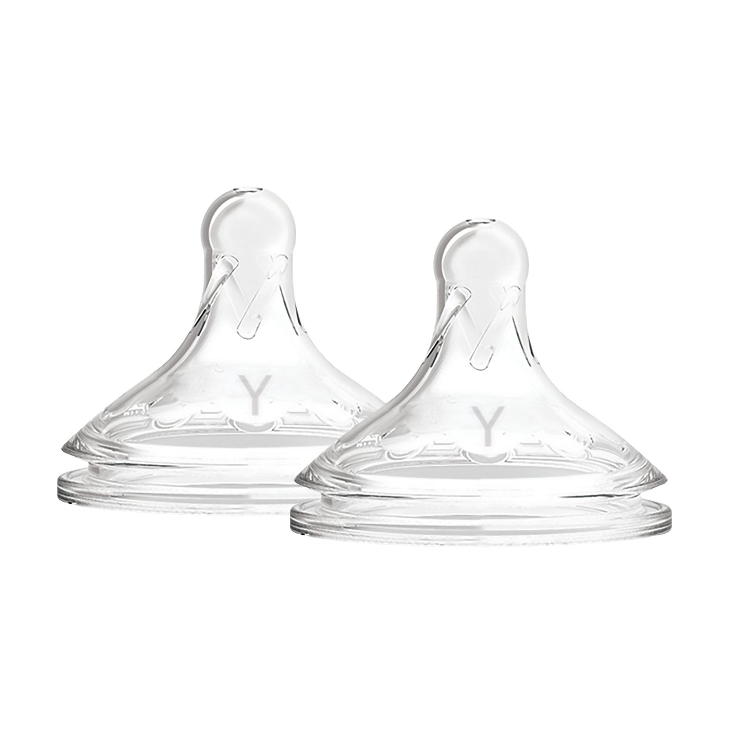 Dr. Brown's Y-Cut W-N Silicone Options + Nipple - 2 Pack