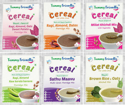 TummyFriendly Foods Certified Organic Baby Food For Toddlers, 1 Year plus. 6 Packs, 50g Each