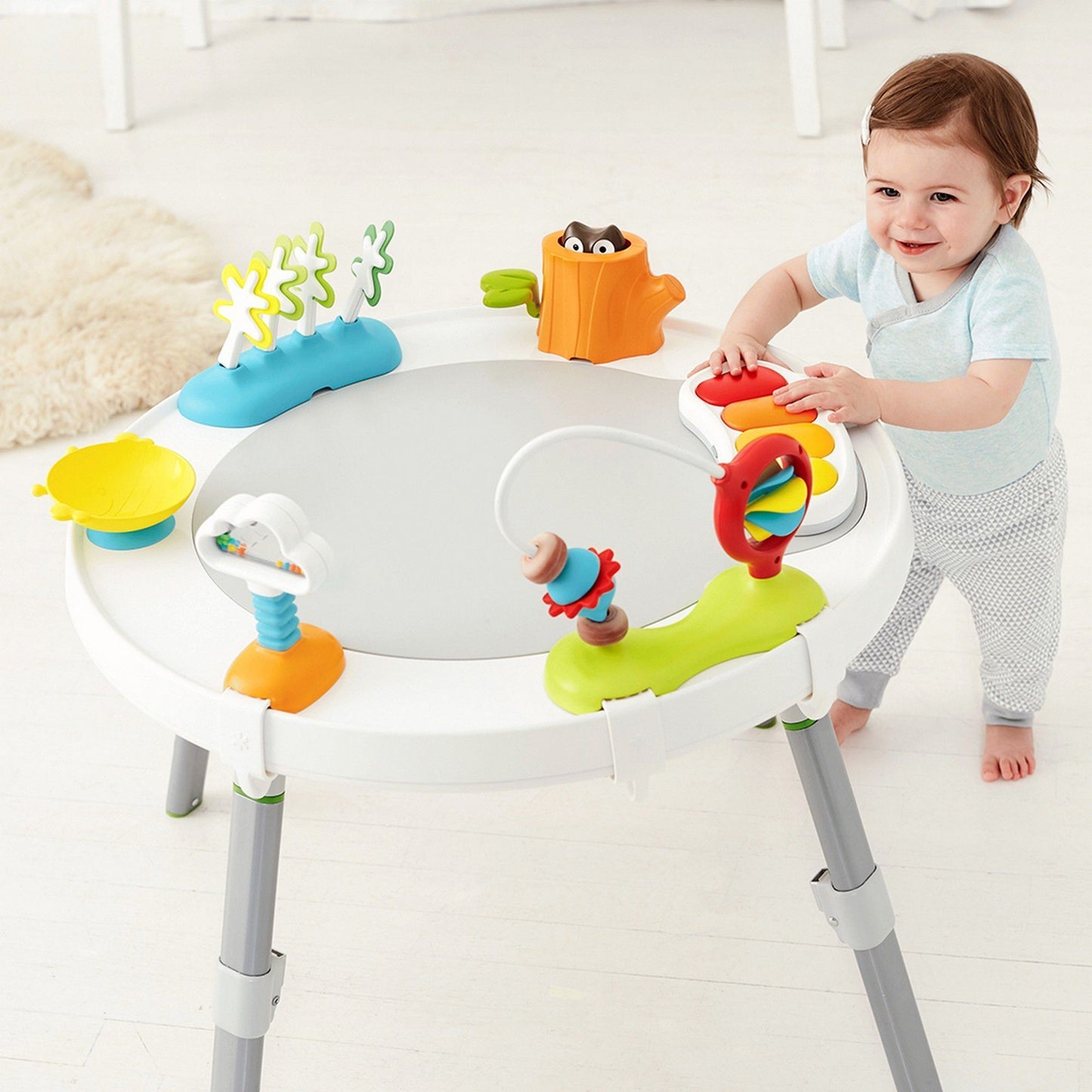 Skip Hop Explore & More Babys View 3 -Stage Activity Centre, Multicolour, 1 Count (Pack of 1) (303325)