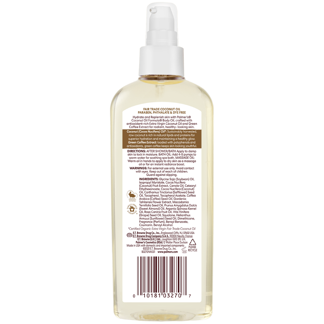 Palmer's Coconut Body Oil 150ml