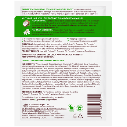 Palmer's Coconut Oil Deep Conditioning Protein Pack 60gm