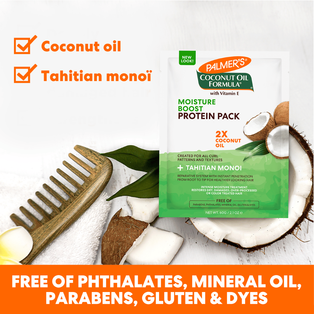 Palmer's Coconut Oil Deep Conditioning Protein Pack 60gm