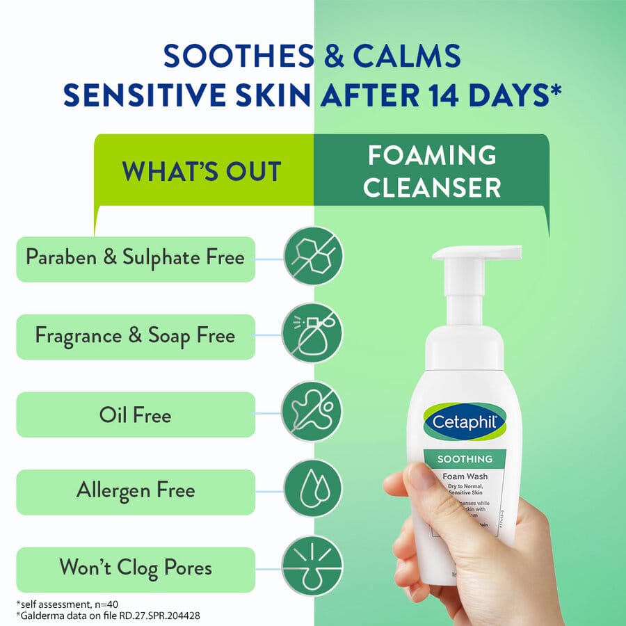 CETAPHIL SOOTHING FACE WASH- 200 ML