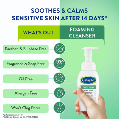 CETAPHIL SOOTHING FACE WASH- 200 ML