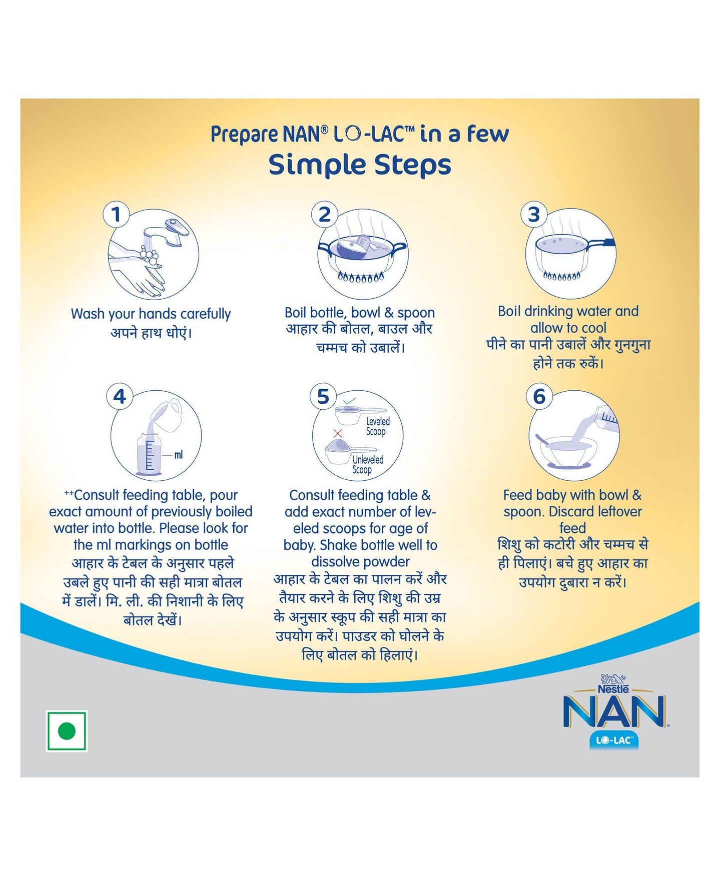 Nestle Nan Lo-Lac Infant Formula Powder (200 gram)
