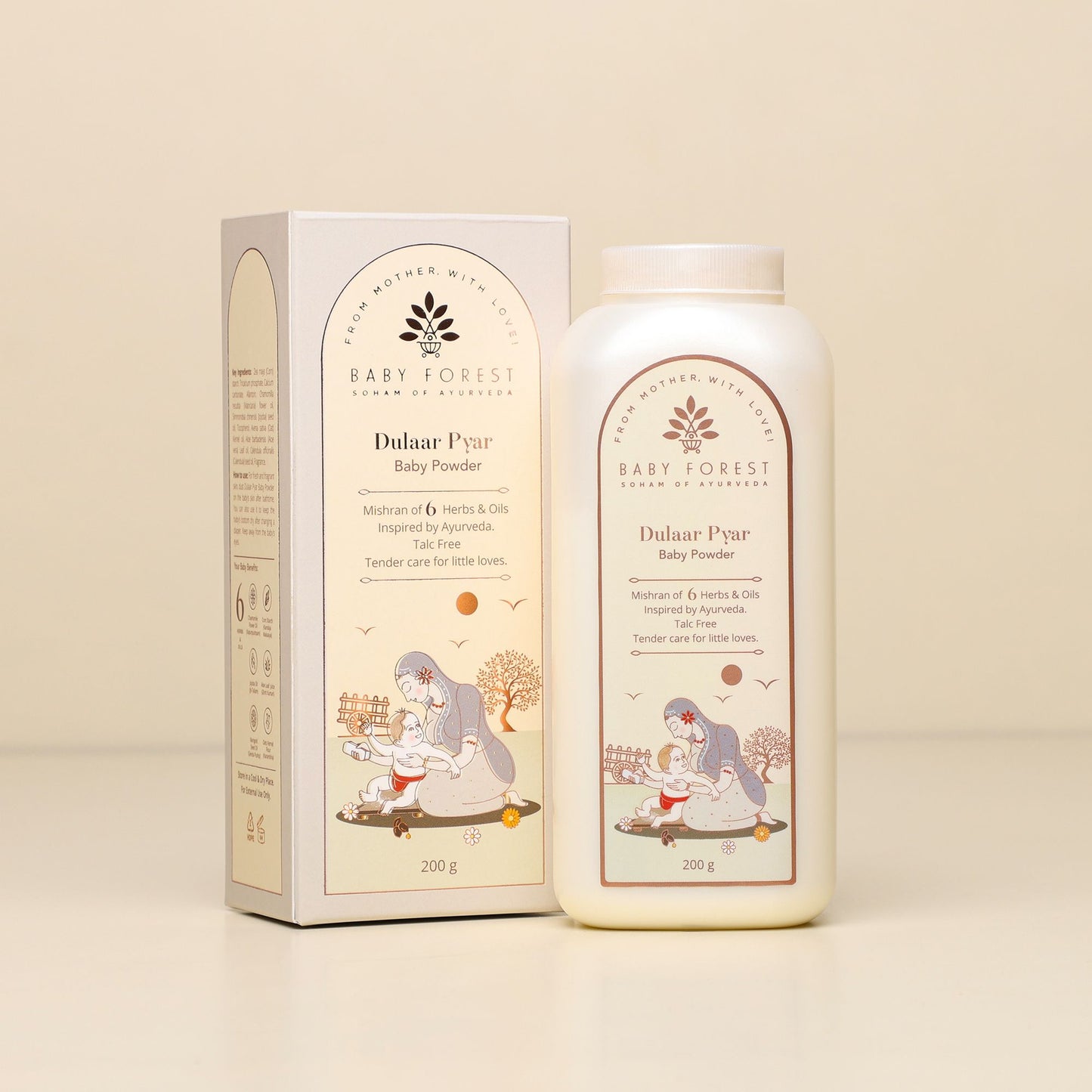 Dulaar Pyar Talc-Free Baby Powder