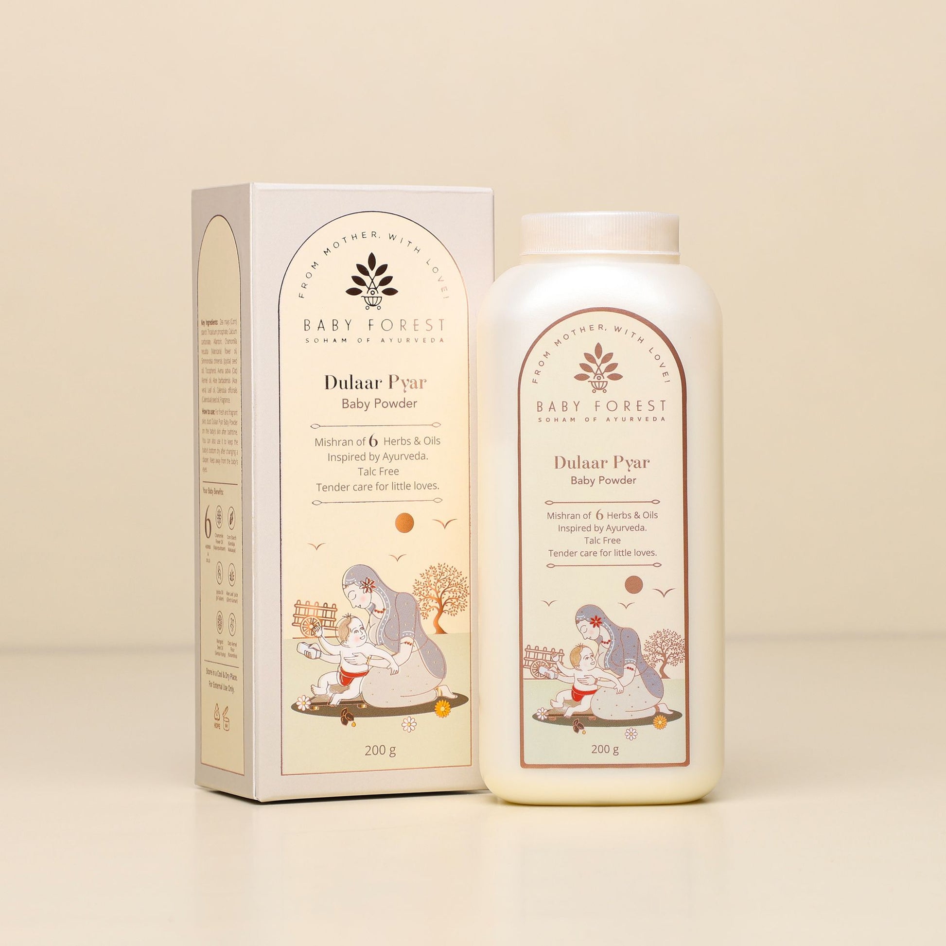 Dulaar Pyar Talc-Free Baby Powder