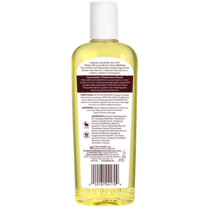 Palmer's Cocoa Butter Formula Moisturizing Body Oil with Vitamin E, 250ml