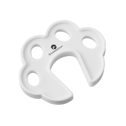StarAndDaisy Baby Bed Guard Rail with Hight Adjustable/Portable Single Side Bed Rail for Toddler's Safety. (Medium, Door Pinch-White)