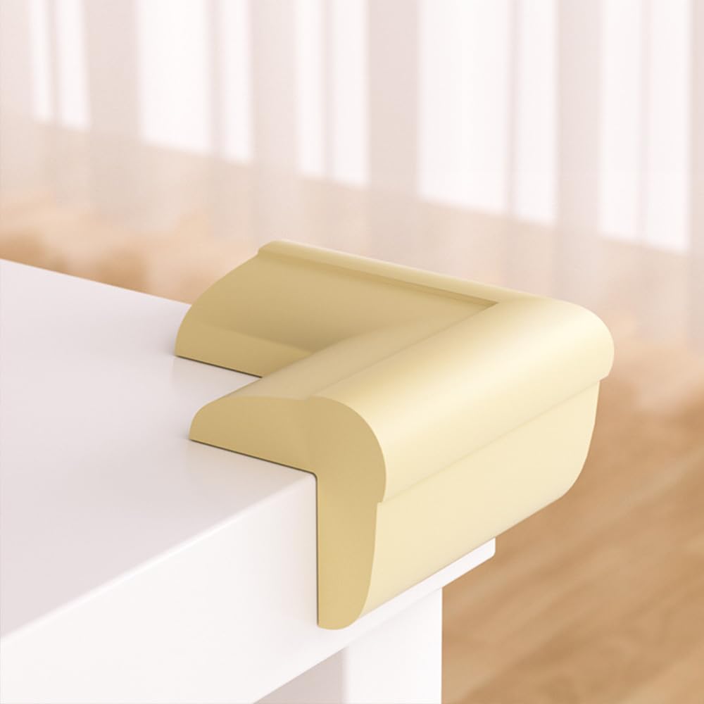 StarAndDaisy Baby Proofing Corner Guards - Pack of 10 / Pre-Taped Edge Guards for Baby Safety/Cushion Edge Protectors for Sharp Edges & Furniture Corners