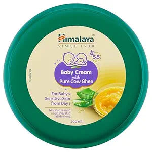 Himalaya BABY CREAM WITH PURE COW GHEE, 200ML