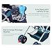 StarAndDaisy Sunrise Baby Stroller Lightweight Foldable Stroller for 0-5 Years,Adjustable Backrest, 360° Swivel Wheel, Extended Mosquito Net, Reversible Handlebar (Gama) Multicolor