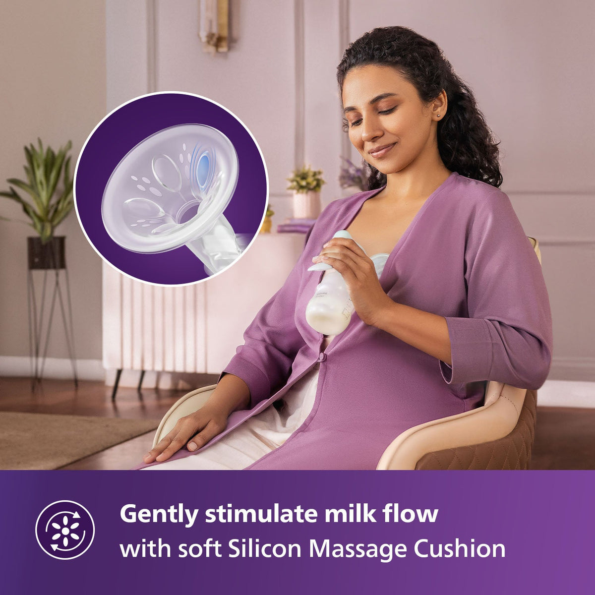 Comfort Manual Breast Pump [SCF417/20] [PHILIPS]