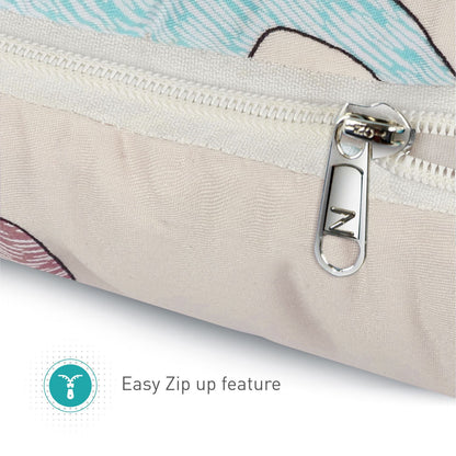 R for Rabbit Snuggy Baby Bed - Easy To Carry, Convertible, High Quality Zip, 100% Natural Cotton Tan Brown